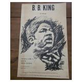 14x22 vintage concert poster for legendary blues