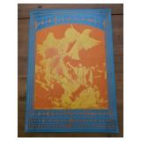 14x20 original 1967 concert poster titled 'The