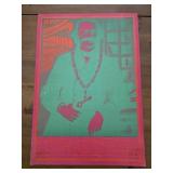 14x20 'Neon Rose #4' poster designed by Victor