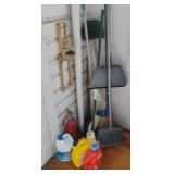 Cleaning supplies and laundry detergent