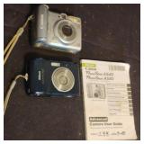 Nikon and Canon digital cameras