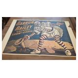 37x24 vintage Barnum & Bailey Circus poster