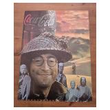 14x18 vintage poster features a surreal depiction
