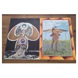 14x18 artwork pieces from the '1968 San Francisco
