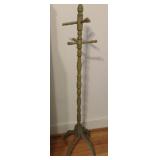 Vintage wooden hat rack 55' tall