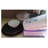 Pitcher, plates and more .....