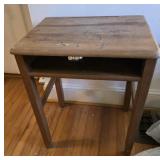 23x29x18 vintage wooden school desk
