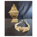 1980s vintage Prima Collezione braided rope belt