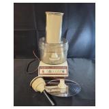 vintage General Electric Food Processor/Blender,