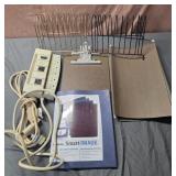 Office supplies, file holders, plug strip, clip