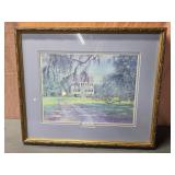 20x17 framed print features a watercolor painting