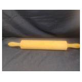 Wood rolling pin