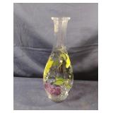 Hand painted wine decanter