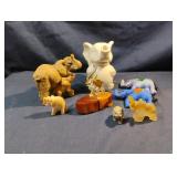 Elephant figurines