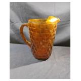 Vintage Indiana Glass Whitehall Pattern Amber