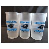 Carolina Panthers plastic 6" cups