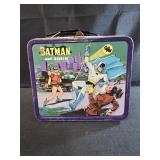 vintage 1966 Batman and Robin metal lunch box