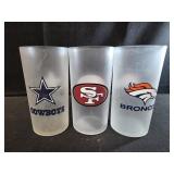 Nfl collectible cups plastic 6"
