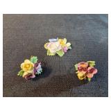 Vintage Denton made in England fine china floral