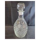 vintage Princess House pressed glass decanter,