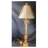 Vintage Hollywood Regency-style gold-finished