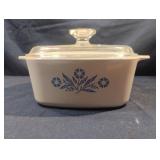 Vintage Corning Ware Blue Cornflower Casserole