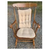 Wooden rocking chair 25x39x16