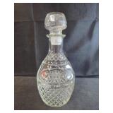 vintage Princess House pressed glass decanter,