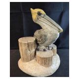 Pelican figurine 10.5" tall