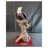 Herco American Bald Eagle figurine statue 12"