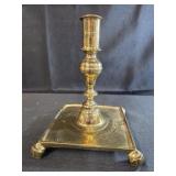 vintage solid brass candlestick Virginia