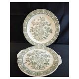 vintage serving pieces are the Royal China