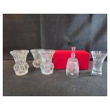 vintage Princess House clear lead crystal