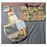 2 tote bags