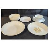 Vintage Homer Laughlin Golden Wheat 22K