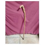 Hand carved cane 39"