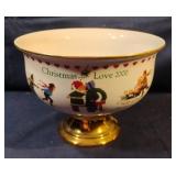 Vintage Teleflora Charles Wysocki Christmas Love