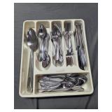Stainless steel flatware