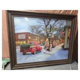 33x27 Main Street Christmas" or "Classic