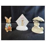 Precious moments, Peter rabbit, vintage style