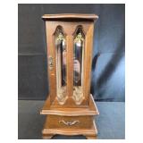 Vintage jewelry box 7.5x15x5.5