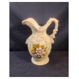 Vintage decorative ceramic pitcher