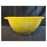 Temptations yellow floral bowl