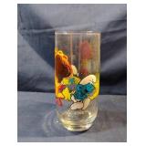 1982 Smurfs "Jokey" collectors glass