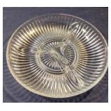 Vintage KIG Indonesia 3-part divided serving dish