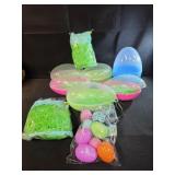 Large plastic Easter eggs