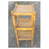 Wood shelf 12 x 29 1/2 x 13