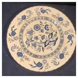 vintage J & G Meakin "Blue Nordic" dinner plate