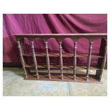 Wood Shelving Unit 36"Wx20"Tx5.5"D