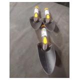 Plastic trowels. 3 total